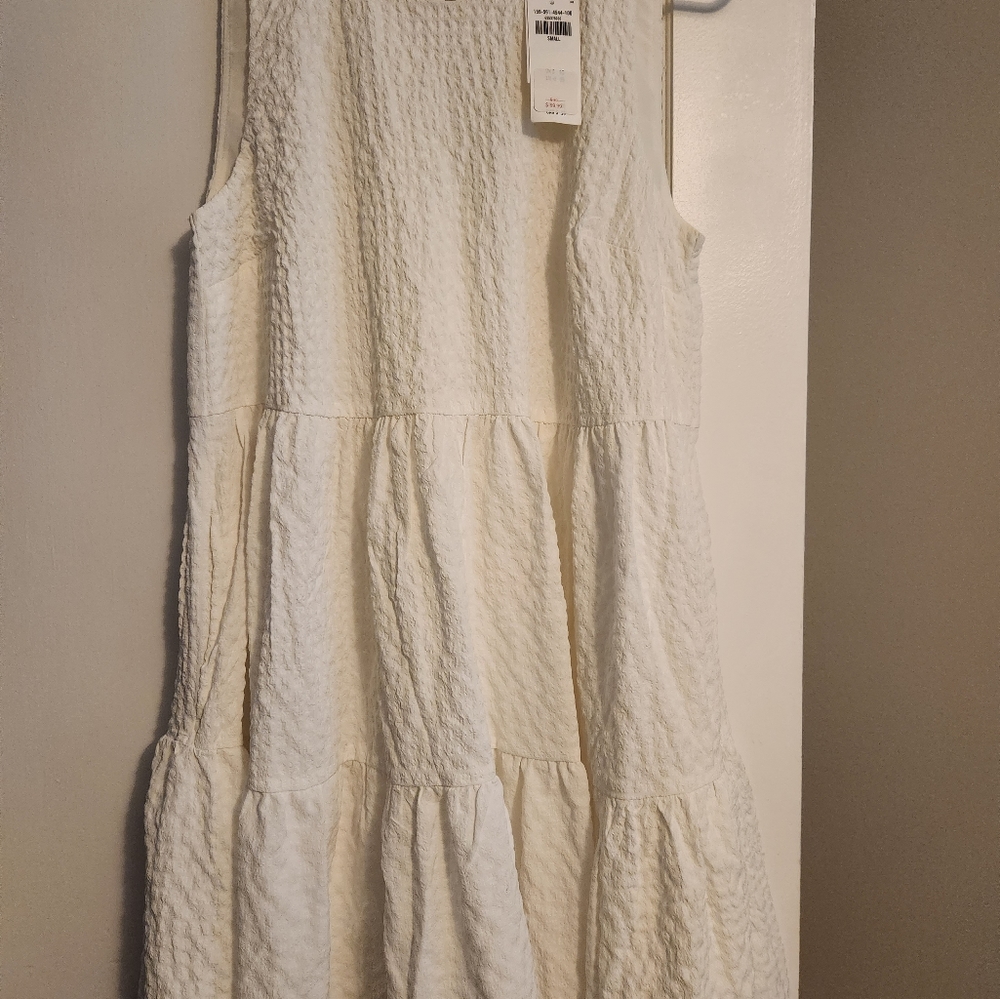 NWT white abercrombie swing dress